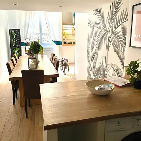 Charming Spacious Duplex Vieux Nice, 6 People * Nice