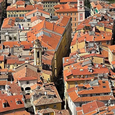 Charming Spacious Duplex Vieux Nice, 6 People Apartmán