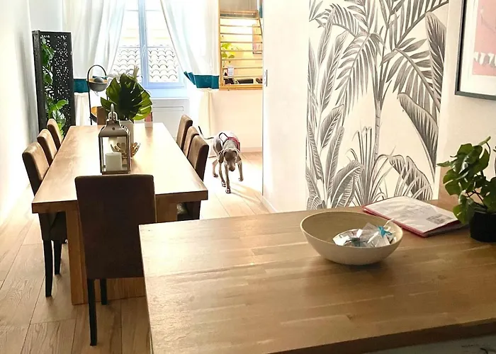 Charming Spacious Duplex Vieux Nice, 6 People * Niza