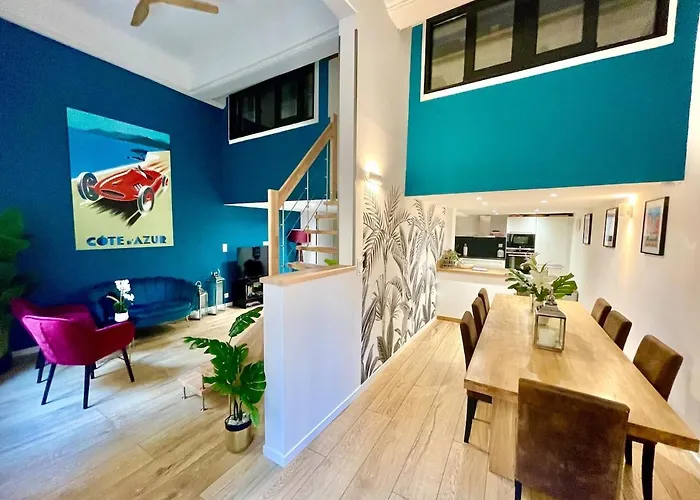 Apartamento Charming Spacious Duplex Vieux Nice, 6 People